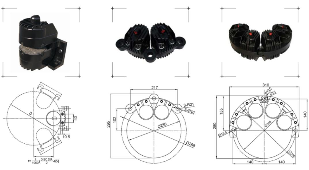 ????空壓碟式制動器